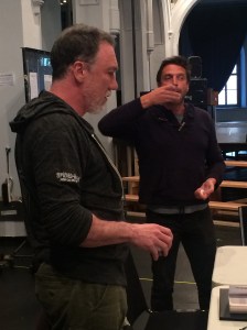 Patrick Page who plays the title role Cymbeline and Raul Esparza who play Iachimo